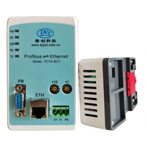 ProfibusDP从站转Ethernet协议转换器