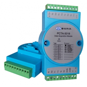 Modbus总线4-8通道热电偶采集模块